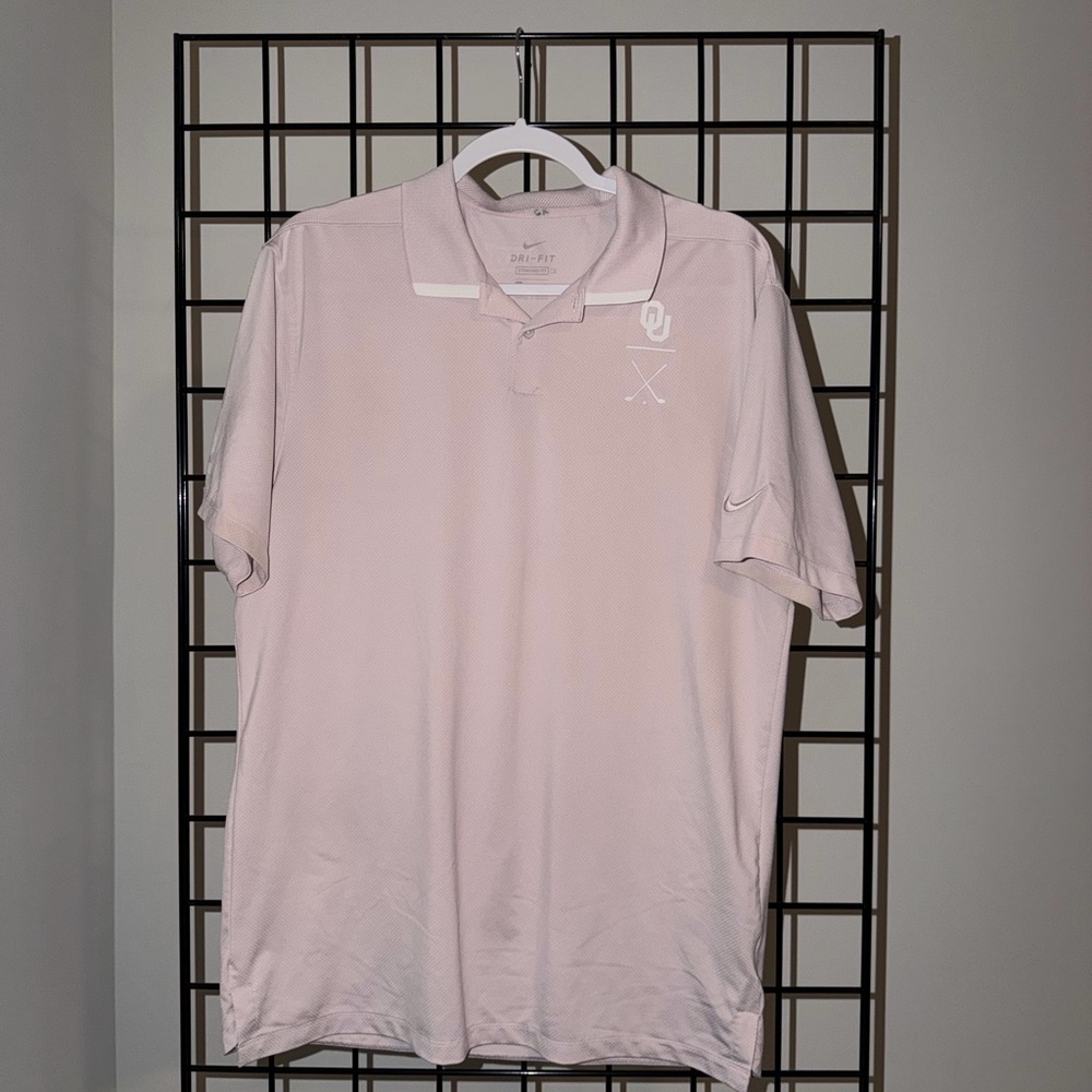 Nike Light Pink Polo Shirt